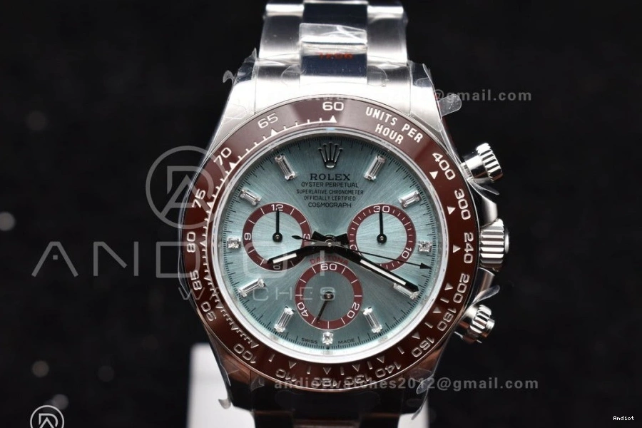 SH4131 Marker Dial Edition QF Braclet Best Blue Crystal 1:1 on Ice YG V5 126506 Daytona SS 0310